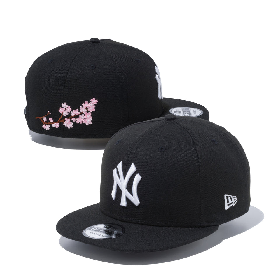 9FIFTY ニューヨーク・ヤンキース 桜 ブラック