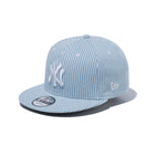9FIFTY ニューヨーク・ヤンキース デニム & ヒッコリー ウォッシュドヒッコリー × スノーホワイト