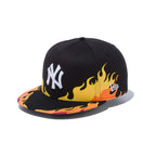 9FIFTY ニューヨーク・ヤンキース ファイアーパターン ブラック