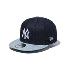 9FIFTY デニムペイズリー ニューヨーク・ヤンキース インディゴデニム ジャカードデニムバイザー