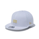 9FIFTY メタルプレート ホワイト ゴールドメタルプレート