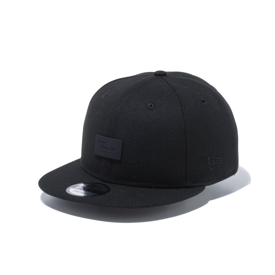 9FIFTY メタルプレート ブラック ブラックメタルプレート