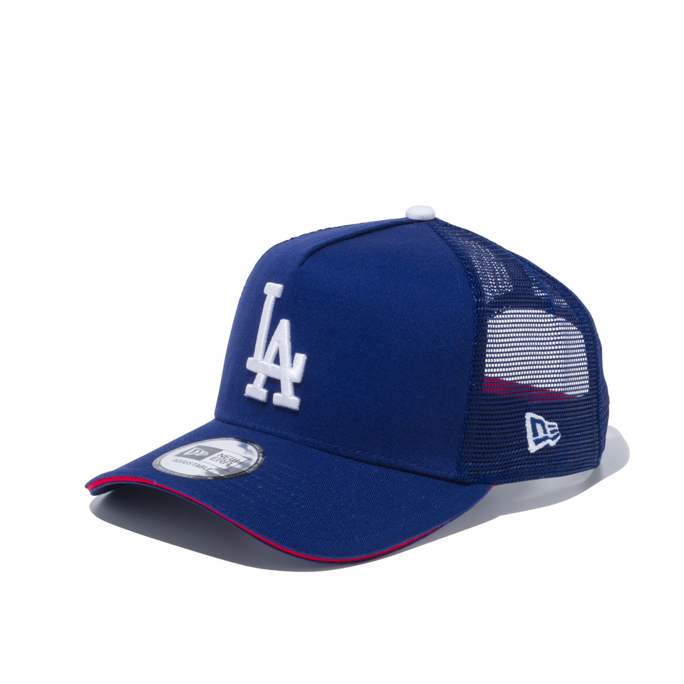 9FORTY A-Frame トラッカー ロサンゼルス・ドジャース MLBカスタム ダークロイヤル