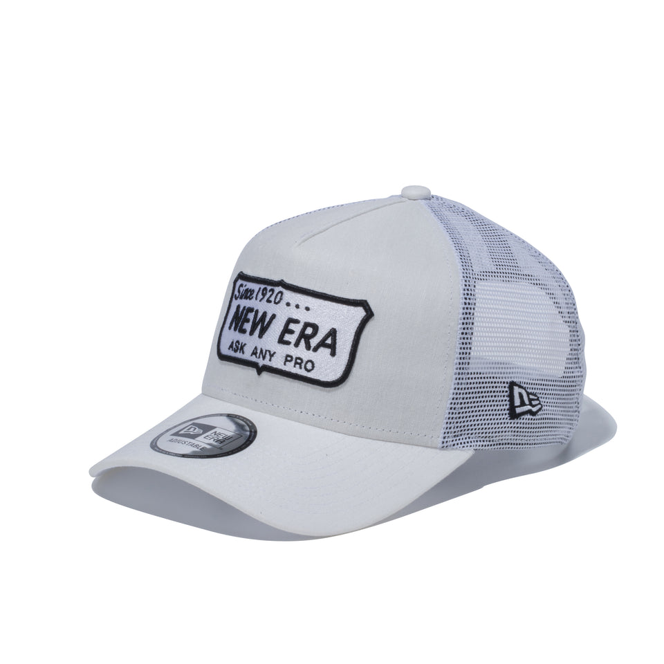9FORTY A-Frame トラッカー シャンブレー since 1920 NEW ERA ホワイト