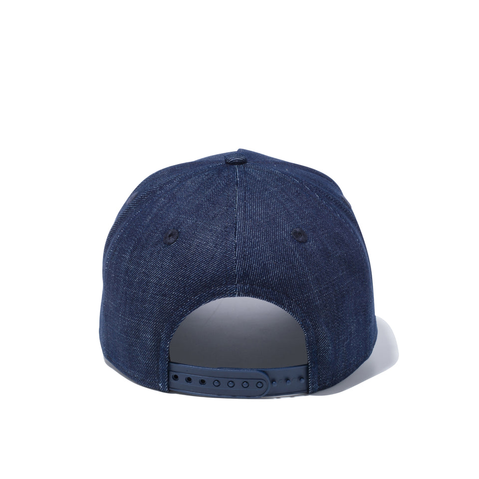 9FORTY A-Frame ブラックパッチ インディゴデニム × スノーホワイト