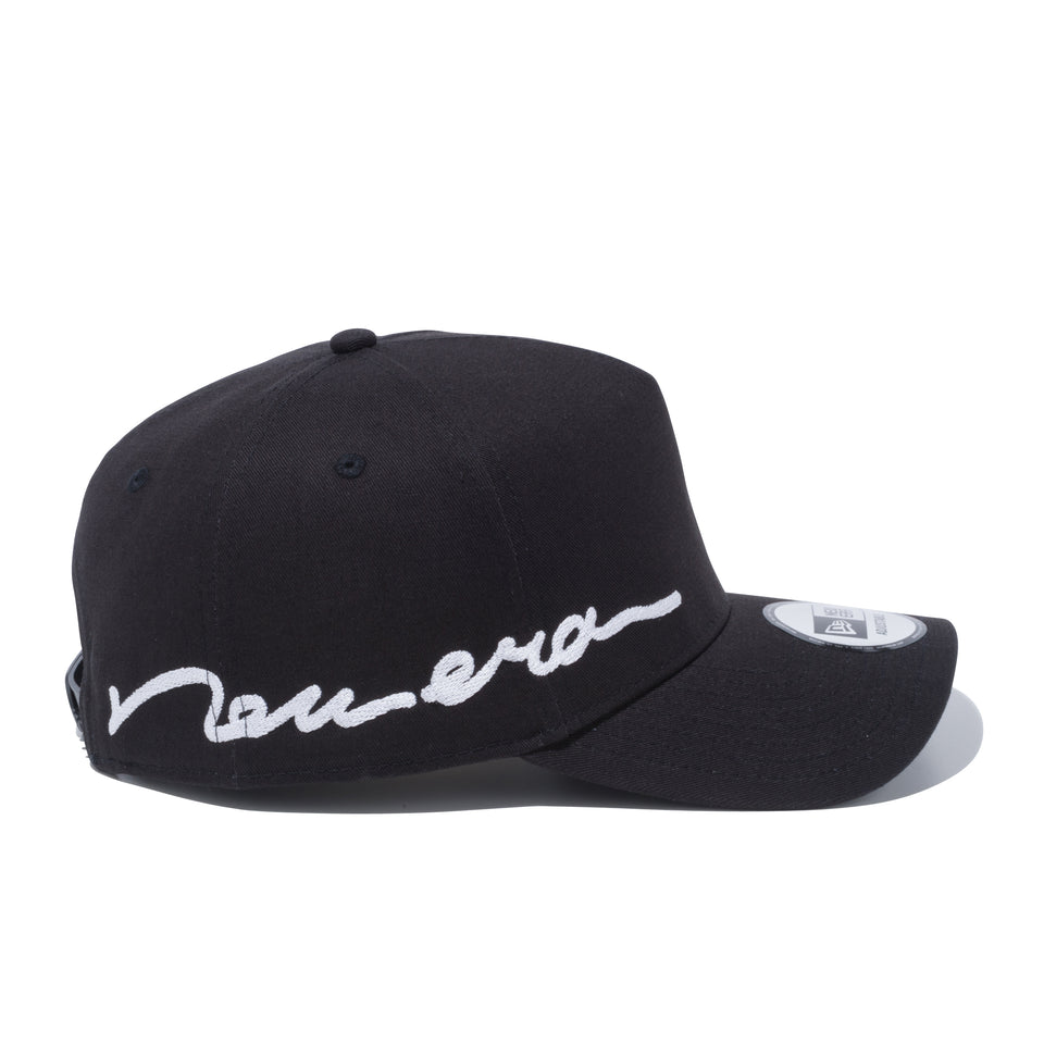 9FORTY A-Frame エッセンシャル new era ロゴ ブラック