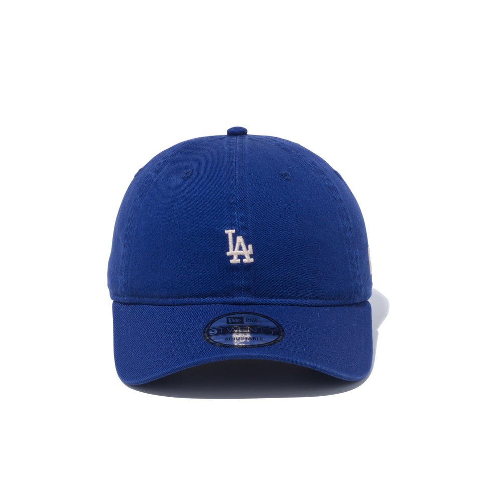 9TWENTY ロサンゼルス・ドジャース MLBカスタム ミニロゴ 2トーンストラップ ダークロイヤル × パーフェクトタン