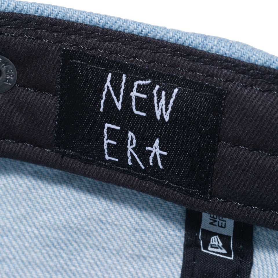 9TWENTY AI TAKAHASHI 高橋愛 イージースナップ NEW ERA レザーパッチ ウォッシュドデニム
