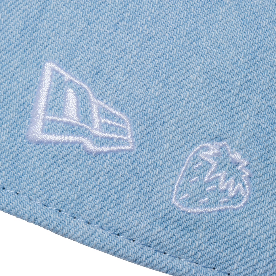 9TWENTY AI TAKAHASHI 高橋愛 イージースナップ NEW ERA レザーパッチ ウォッシュドデニム