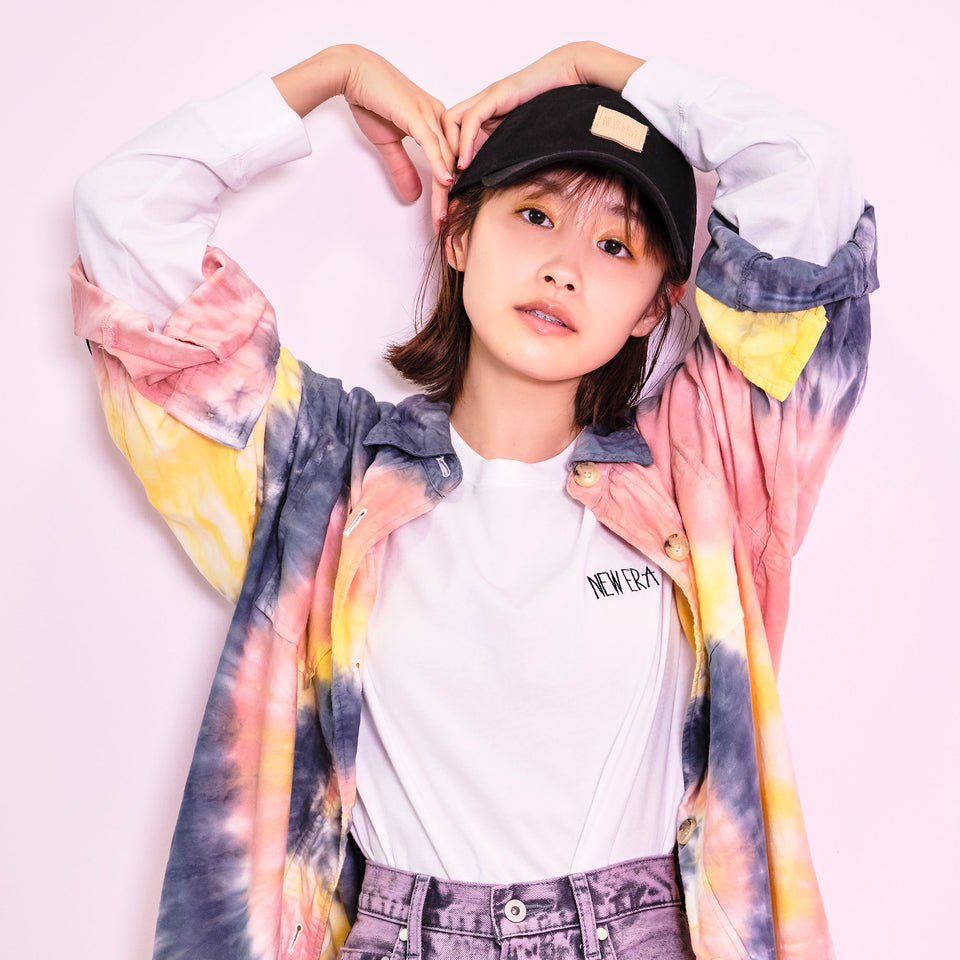 9TWENTY AI TAKAHASHI 高橋愛 イージースナップ NEW ERA レザーパッチ ブラック