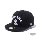 59FIFTY PEANUTS ピーナッツ スヌーピー ブラック