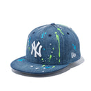 59FIFTY ニューヨーク・ヤンキース スプラッシュエンブロイダリー ウォッシュドデニム × スノーホワイト