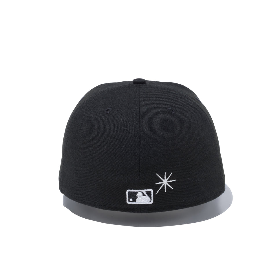 59FIFTY ロサンゼルス・ドジャース スパークル ブラック × スノーホワイト