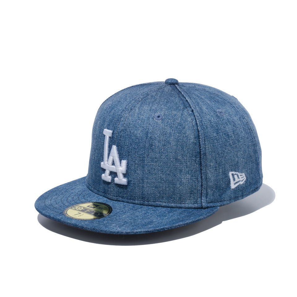 59FIFTY ロサンゼルス・ドジャース デニム & ヒッコリー ウォッシュドデニム