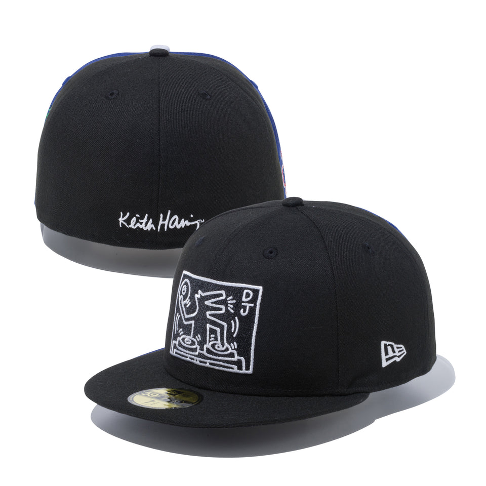 59FIFTY Keith Haring キース・へリング ドッグ ブラック