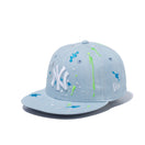 Youth 9FIFTY ニューヨーク・ヤンキース スプラッシュエンブロイダリー ウォッシュドデニム