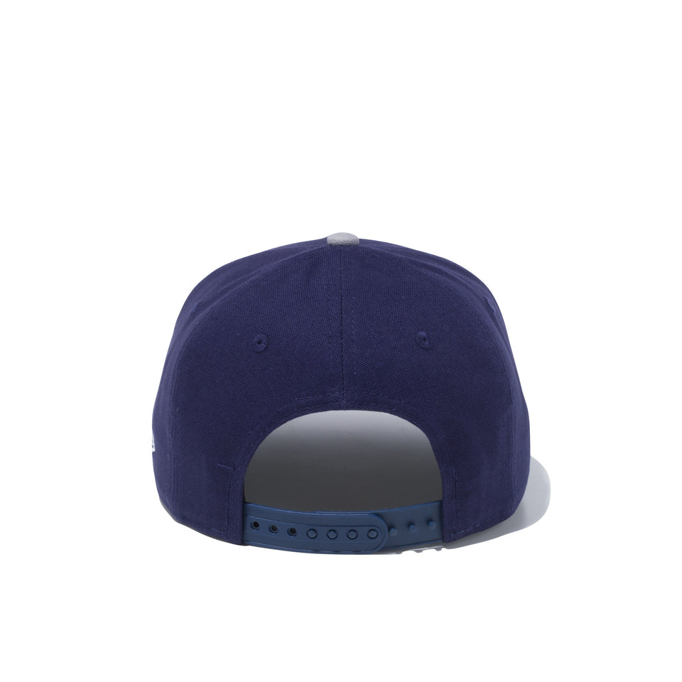 Youth 9FIFTY ロサンゼルス・ドジャース ダックキャンバス ライトネイビー グレーバイザー