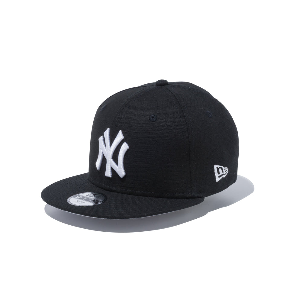 Youth 9FIFTY ニューヨーク・ヤンキース ダックキャンバス ブラック