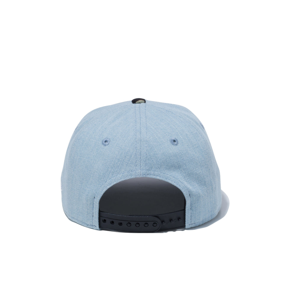 Youth 9FIFTY ボタニカル ニューヨーク・ヤンキース ウォッシュドデニム ブラックボタニカルバイザー