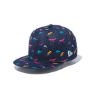 Youth 9FIFTY ダイナソー　インディゴデニム　オールオーバー
