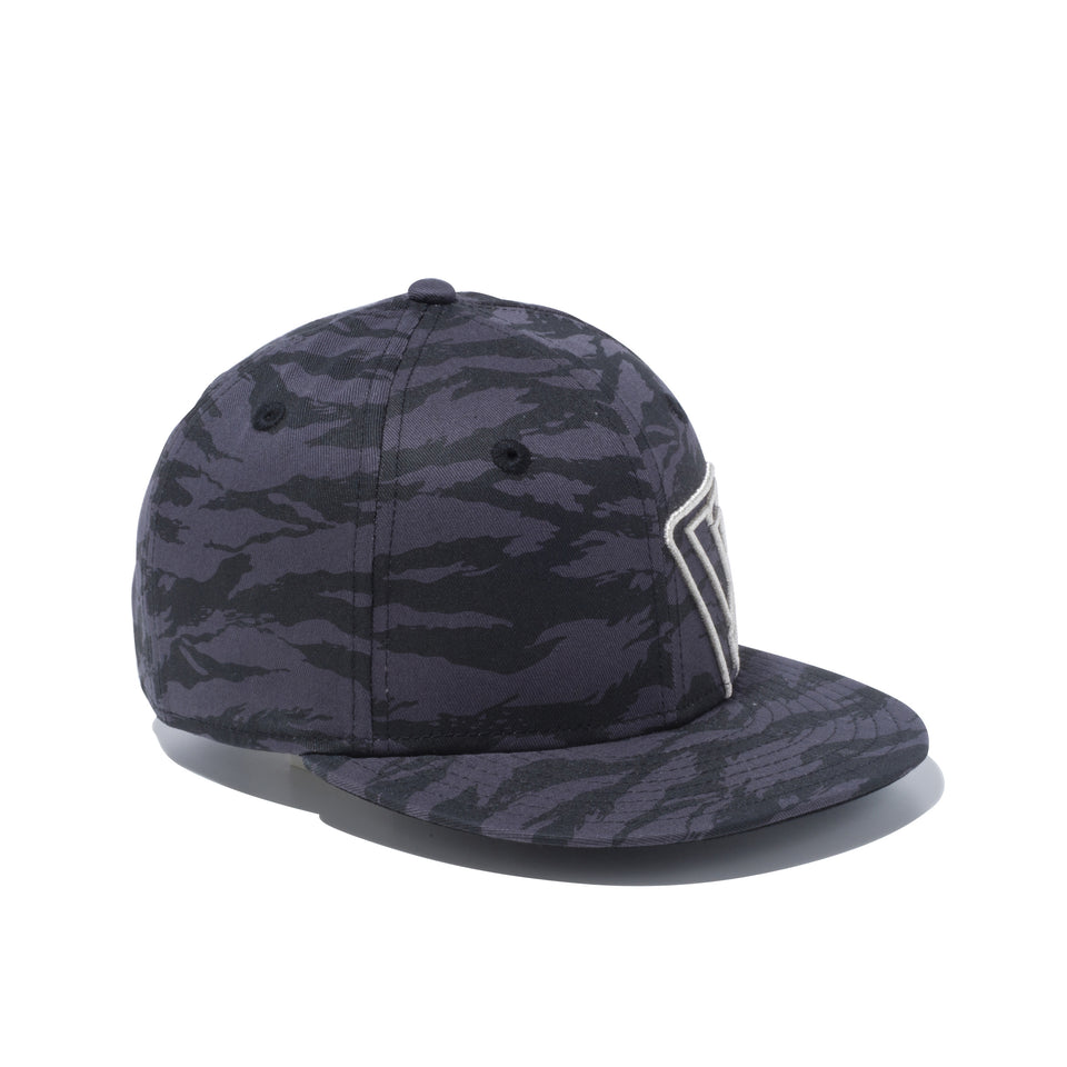 Youth 9FIFTY バタリオン フラッグロゴ タイガーストライプカモブラック | NEW ERA ニューエラ公式オンラインストア