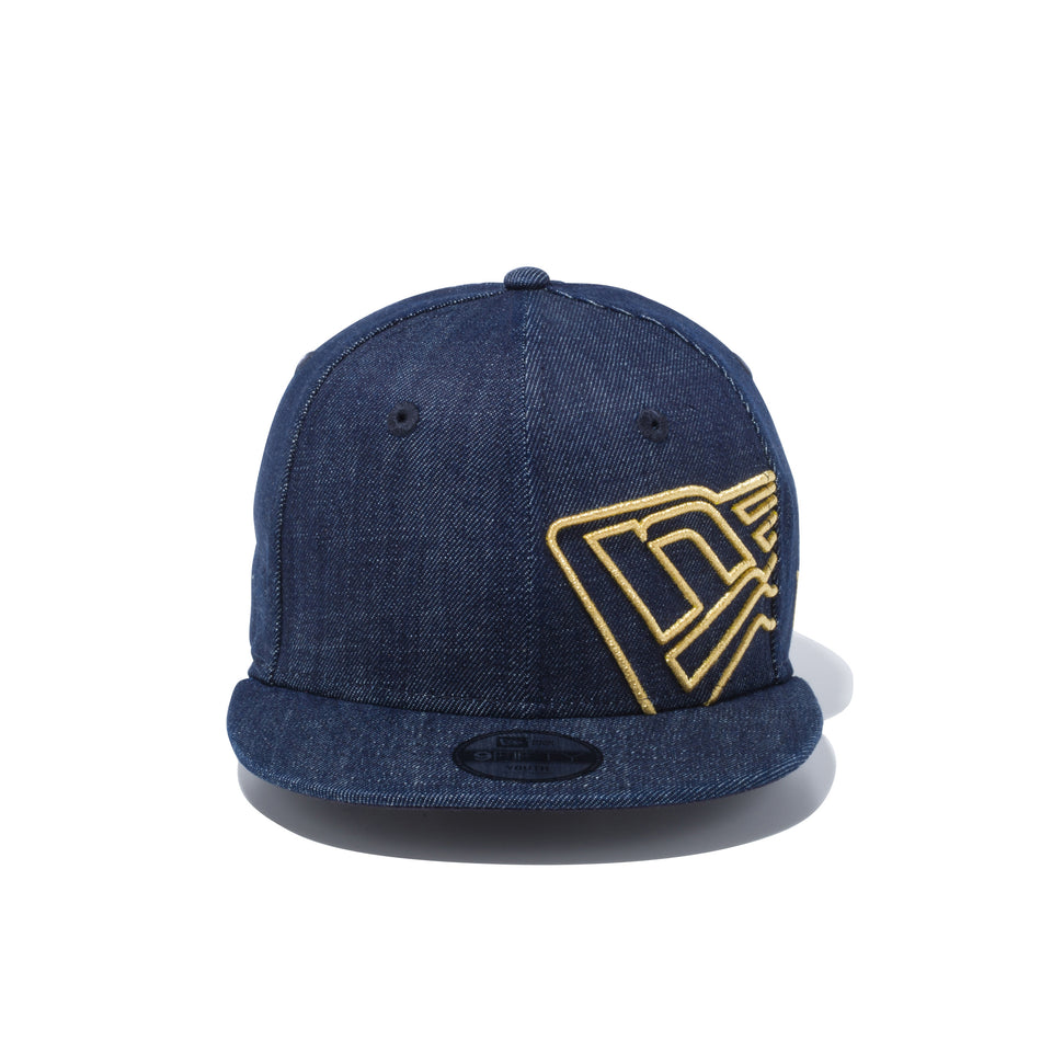 Youth 9FIFTY バタリオン フラッグロゴ デニム | NEW ERA ニューエラ公式オンラインストア