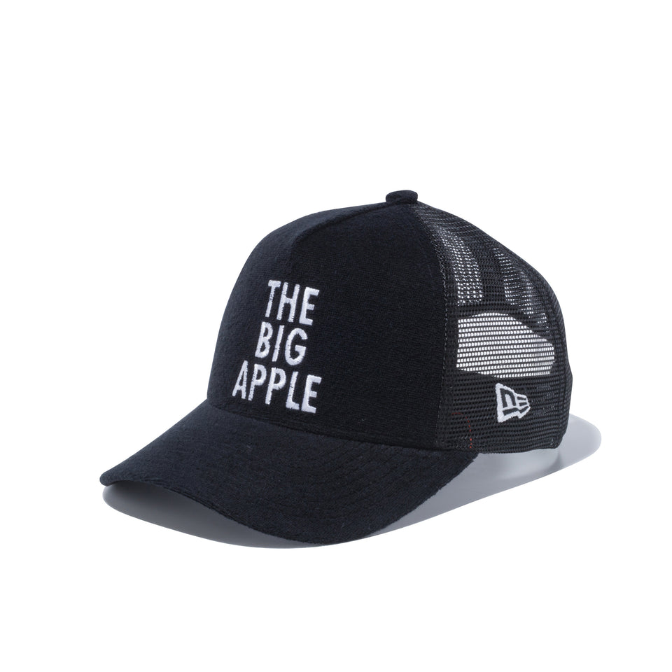 Youth 9FORTY A-Frame トラッカー パイル THE BIG APPLE ブラック | NEW ERA ニューエラ公式オンラインストア