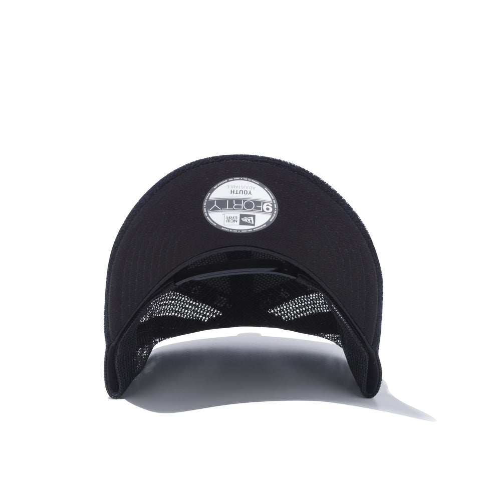 Youth 9FORTY A-Frame トラッカー パイル THE BIG APPLE ブラック | NEW ERA ニューエラ公式オンラインストア