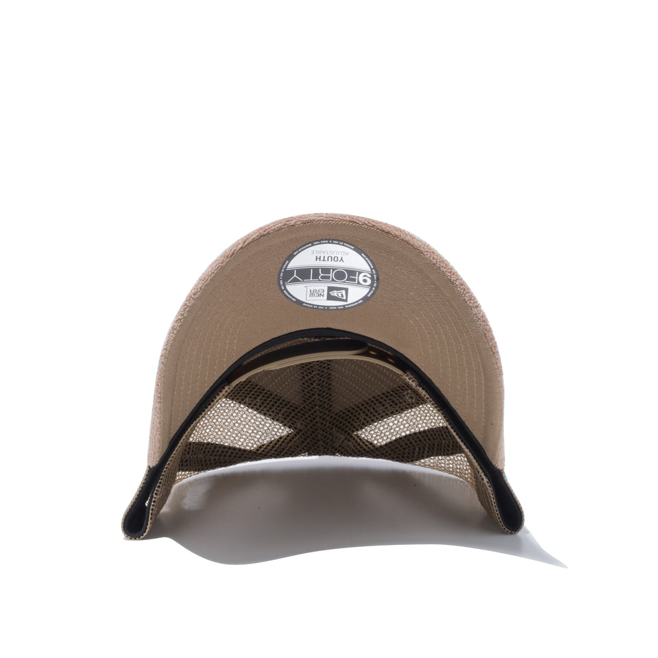 Youth 9FORTY A-Frame トラッカー パイル NEW YORK CITY ベージュ | NEW ERA ニューエラ公式オンラインストア