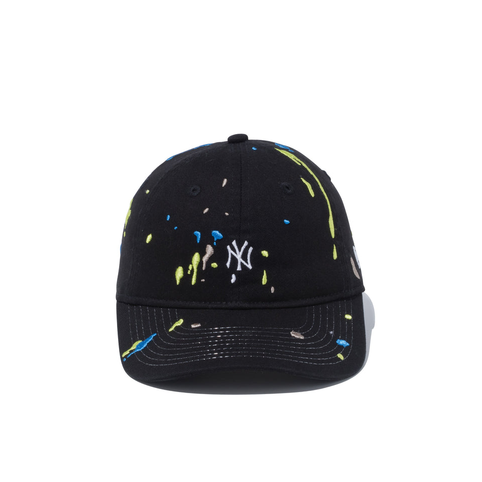 Youth 9TWENTY ニューヨーク・ヤンキース スプラッシュエンブロイダリー ミニロゴ ブラック
