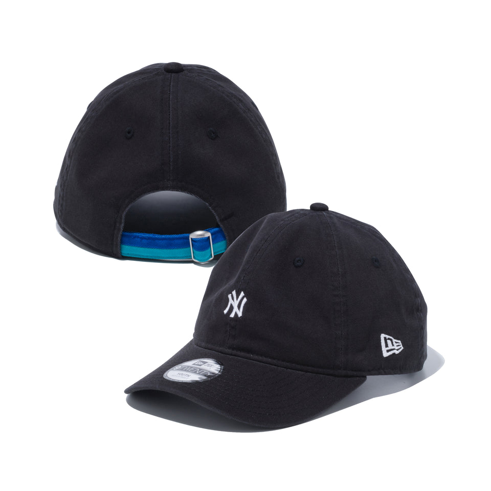 Youth 9TWENTY ニューヨーク・ヤンキース　2トーンストラップ　ミニロゴ　ブラック
