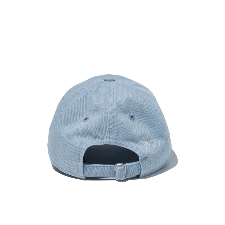 Youth 9TWENTY ロサンゼルス・ドジャース スパークル ミニロゴ ウォッシュドデニム