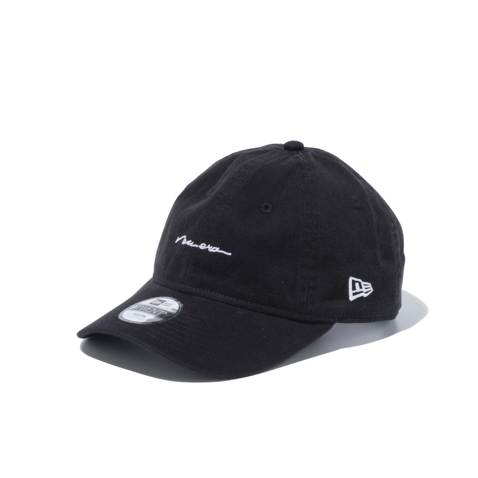 Youth 9TWENTY ハンドライティング newera ブラック | NEW ERA ニューエラ公式オンラインストア