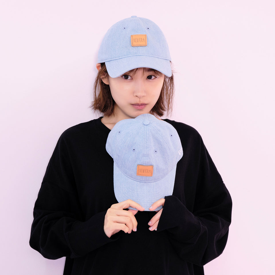 Youth 9TWENTY AI TAKAHASHI 高橋愛 NEW ERA レザーパッチ ウォッシュドデニム