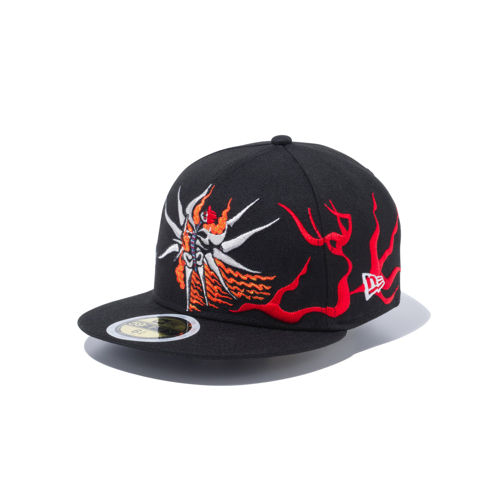 Kid's 59FIFTY Taro Okamoto 岡本太郎 明日の神話 ブラック マルチ
