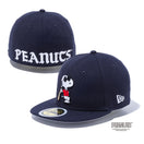 Kid's 59FIFTY PEANUTS ピーナッツ ジョー・クール ネイビー グレーアンダーバイザー