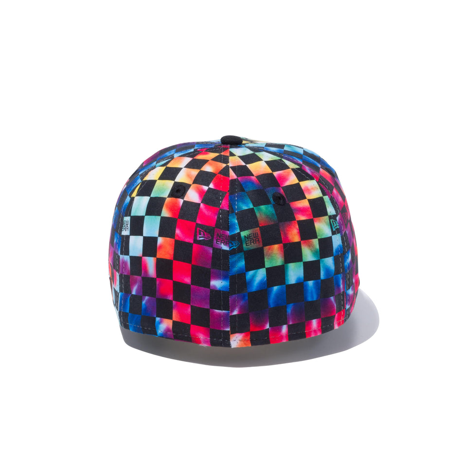 Kid's 59FIFTY タイダイチェッカー スクエアニューエラ