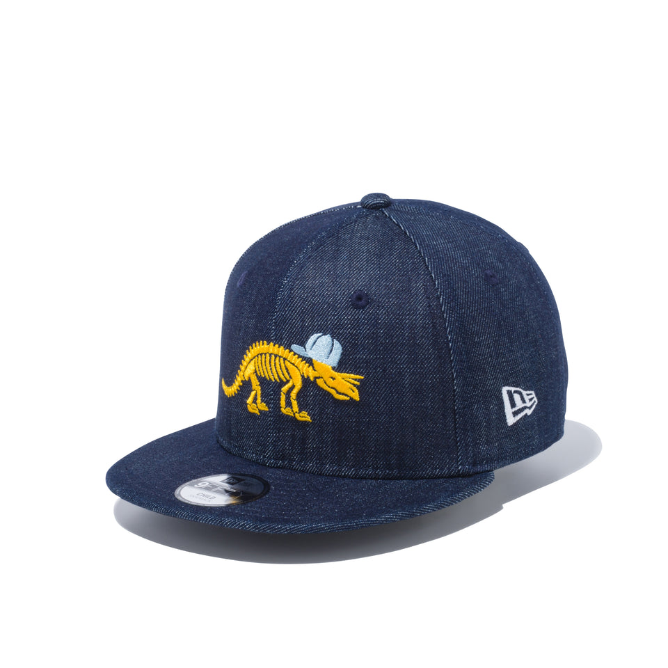 Child 9FIFTY ダイナソー　恐竜　インディゴデニム