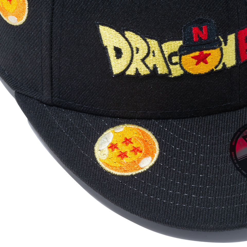 Child 9FIFTY DRAGON BALL Z ドラゴンボール タイトルロゴ ブラック