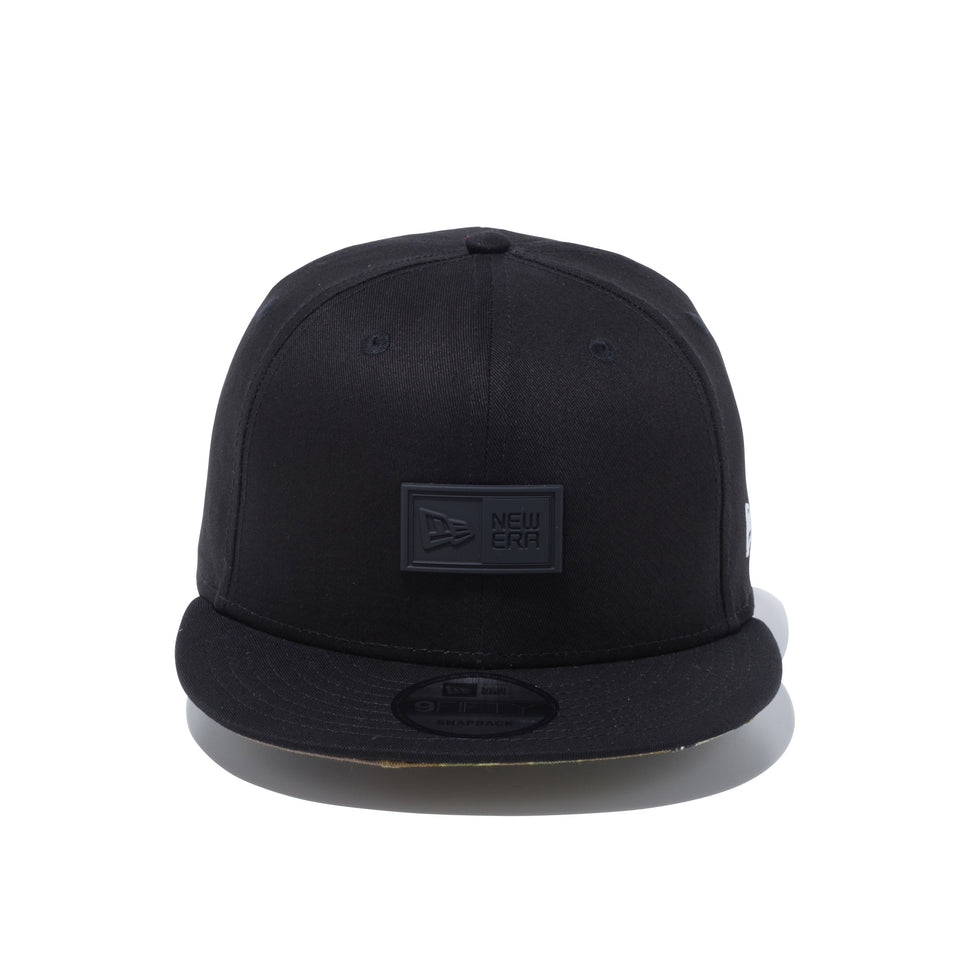 9FIFTY パッチワークカモ ラバーパッチ ブラック パッチワークカモアンダーバイザー