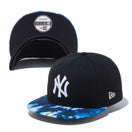 9FIFTY ニューヨーク・ヤンキース タイダイ ブラック 2トーンバイザー