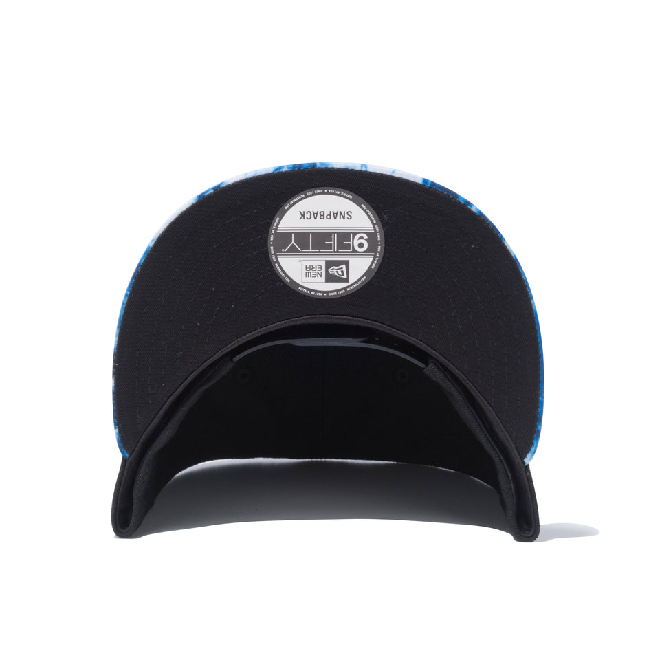 9FIFTY ニューヨーク・ヤンキース タイダイ ブラック 2トーンバイザー