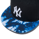 9FIFTY ニューヨーク・ヤンキース タイダイ ブラック 2トーンバイザー