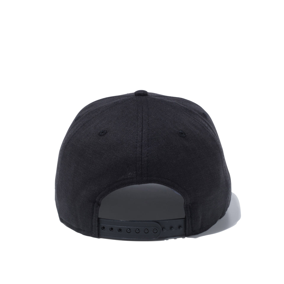 9FIFTY ニューヨーク・ヤンキース リネンシャンブレー ブラック × ブラック