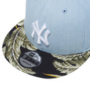 9FIFTY ニューヨーク・ヤンキース ボタニカル ウォッシュドデニム ブラックボタニカルバイザー