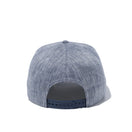9FIFTY ロサンゼルス・ドジャース リネンシャンブレー ネイビー × ミッドナイトネイビー