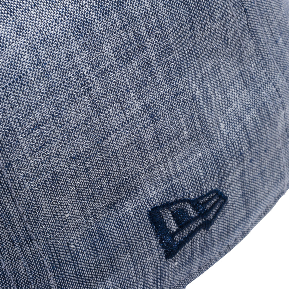9FIFTY ロサンゼルス・ドジャース リネンシャンブレー ネイビー × ミッドナイトネイビー