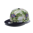 9FIFTY ボタニカル ホワイトボタニカル ネイビーバイザー
