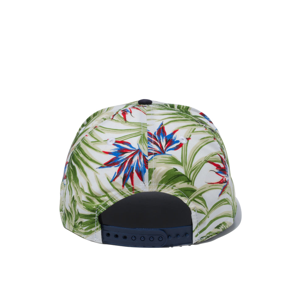 9FIFTY ボタニカル ホワイトボタニカル ネイビーバイザー
