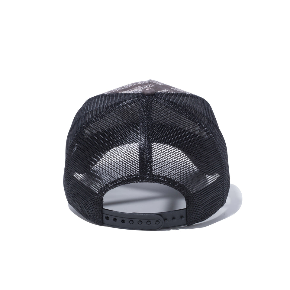 9FORTY A-Frame トラッカー タイダイペイズリー ブラック ブラックアンダーバイザー | NEW ERA ニューエラ公式オンラインストア